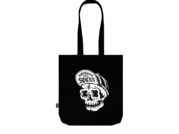Skater-Totenkopf - Einkaufstasche