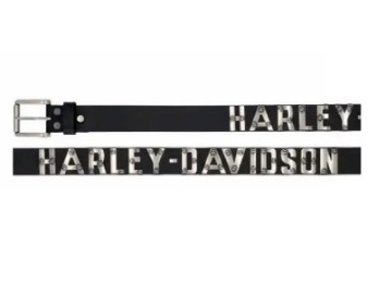 H-D Metal Letters Belt