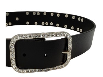 H-D Damen Gürtel Rhinestone