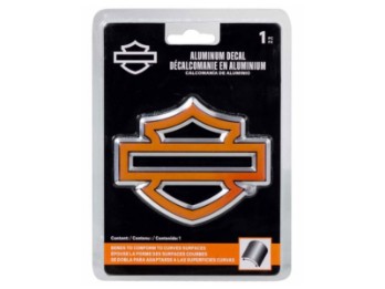 H-D Aufkleber Aluminium Emblem