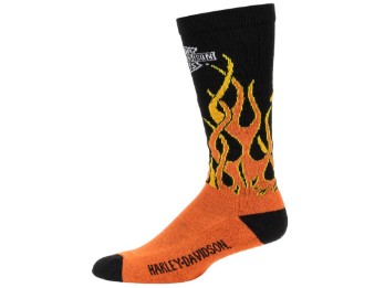 H-D Socken `Flames´ für Herren
