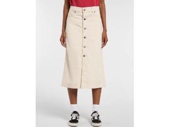 Midi Jeans-Rock
