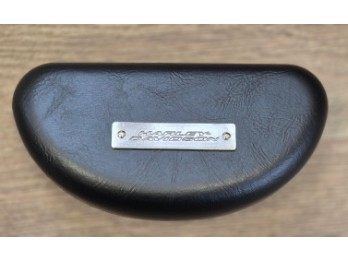 Edles Leder Brillenetui Hartschale mit Klappverschluss