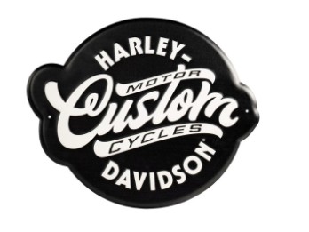 H-D Custom Metallschild ` Motorcycles` 