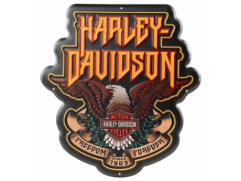 Hard Rock Adler Metallschild