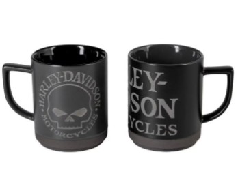 HD Willie G. Totenkopf-Tassenset