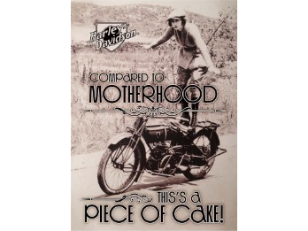 Grußkarte zum Muttertag 'Piece of Cake'
