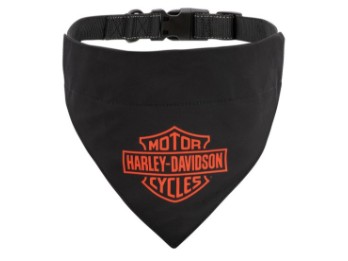 H-D SCHWARZ B&S HAUSTIER BANDANA LG/XL