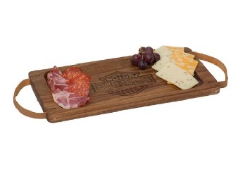 Serviertablett aus Holz