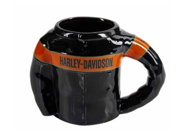 H-D Herren Trenton-Jacke mit Skulptur gestalteter Tasse