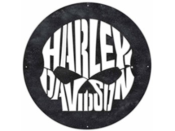 S23 Skull Outdoor Metall Art