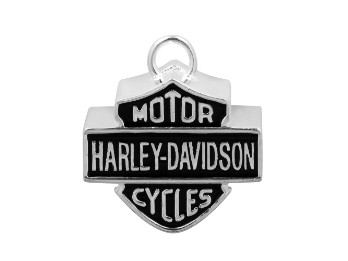 Ride Bell Harley-Davidson in B&S Form schwarz/silber