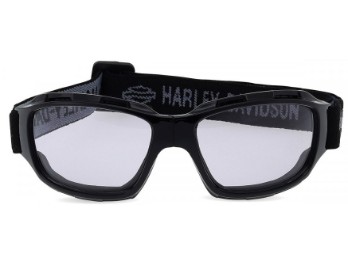 H-D Klapp Sonnenbrille `Battery´ mit klaren Gläsern, selbsttönend