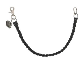 Geldbörsenkette 'Braided Leather'