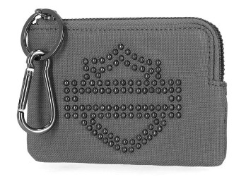 Harley-Davidson® Damen Bar & Shield Schlüsselmäppchen mit Nieten