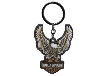H-D Schlüsselanhänger "Domed Eagle with Bar&Shield Shape"