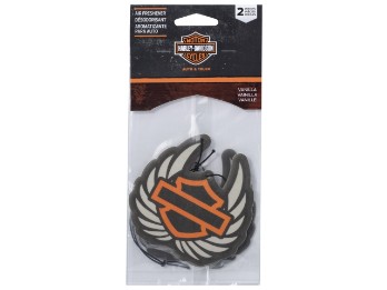 Air Fresheners 2-Pack Harley Silhouette with Wings