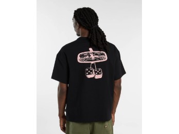 Polk mittelschweres T-shirt schwarz