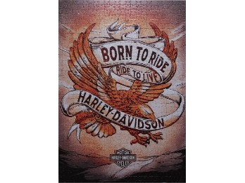 Special Edition Puzzle `Live to Ride´ - hohe Dose