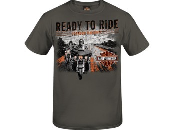 Herren Shop Shirt 'Ride Time'