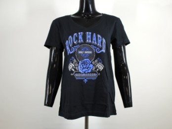 Damen T-Shirt 'Rock Hard'