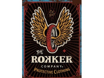 Blechschild Flying Wheel