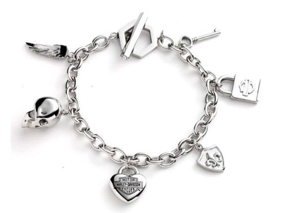 34B00007, Armband Charm Chain Line