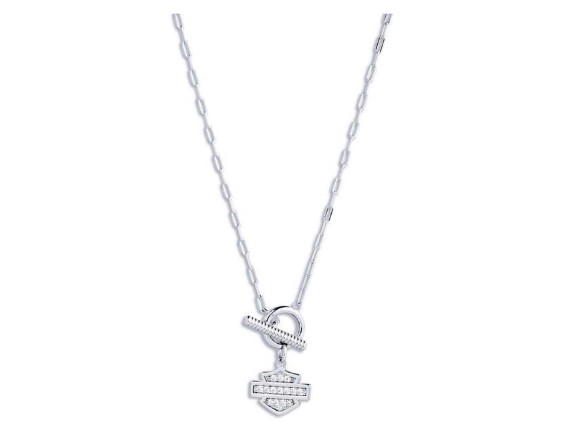 34N00003, Kette Bar & Shield Ring Collar