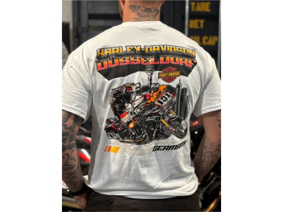 40291549-WHT-L-BAGGER, Herren Shop Shirt `B&S´