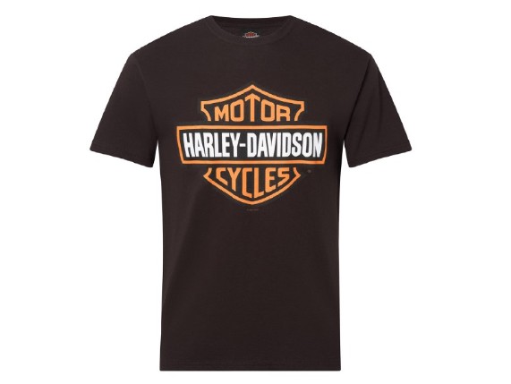 40291550-BLCK-L-BAGGER, Herren Shop Shirt `B&S´