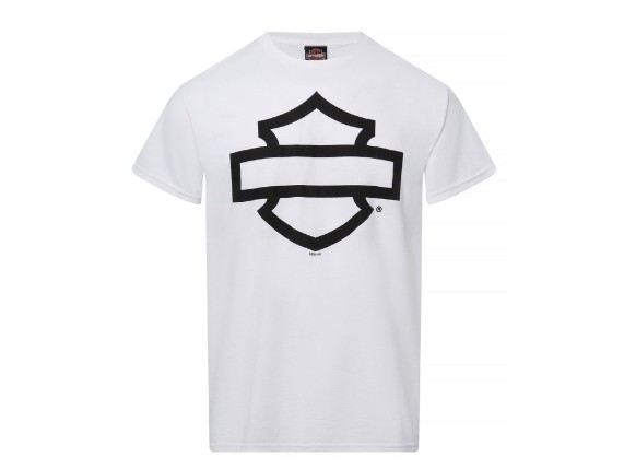 40291842-WHT-L-BAGGER, Herren Shop Shirt ´Open B&S´