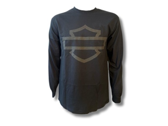 40291850-BLCK-2XL, Herren Shop Shirt L/S ´Òpen B&S´