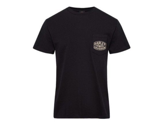 40294728-BLCK-S, Herren Shop Shirt ´Fragment´Pocket