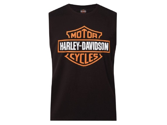 40294873-BLK-S, Herren Muscle Shop Shirt ´B&S´
