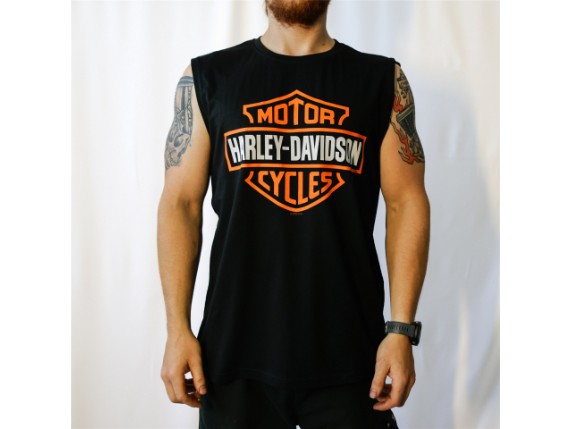 40294873-BLK-S, Herren Muscle Shop Shirt ´B&S´