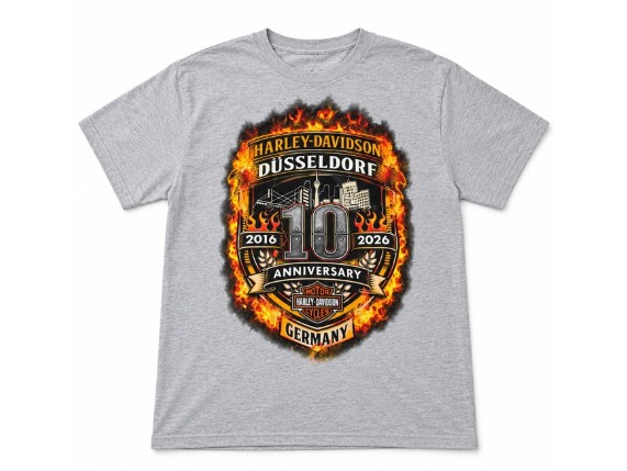 60290058-GRY-2XL-ANNI, Herren Shop Shirt ´10 Jahre D´dorf´
