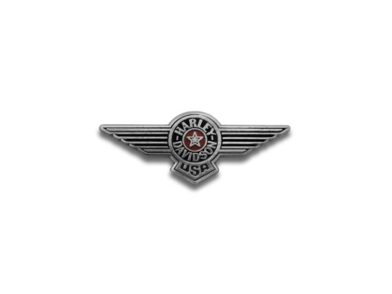 8009076, Pin "H-D USA Wings"