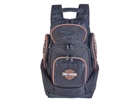 90231-BLK/ORG, Legend Backpack blk/org