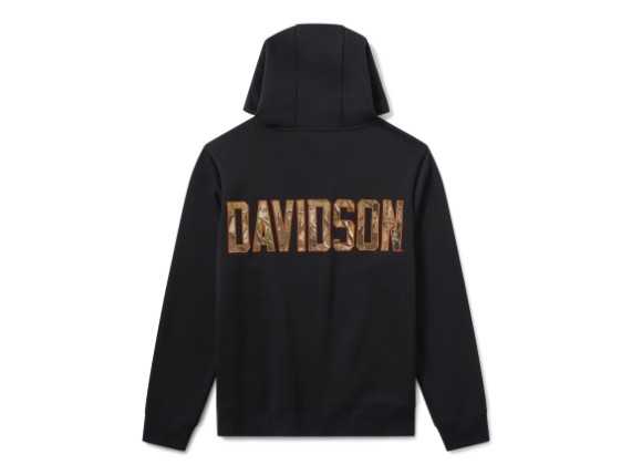 96410-26VM/000L, HOODIE-KNIT,REALTREE,BLACK