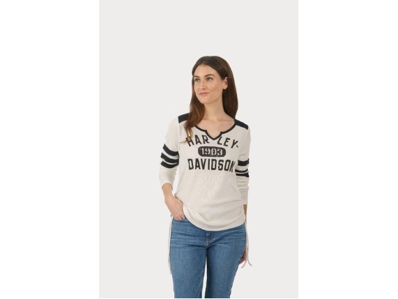 96688-23VW/000L, TEE-KNIT,OFF WHITE