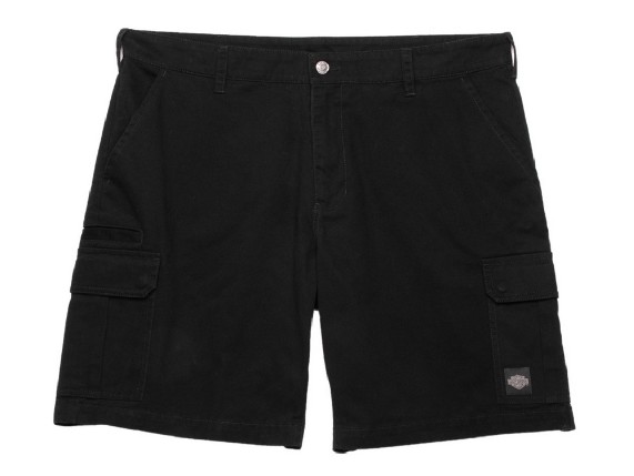 96784-23VM/3000, SHORTS-WOVEN,CARGO,BLACK
