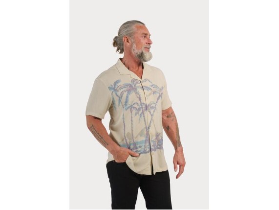 96869-23VM/000L, SHIRT-WOVEN,ALOHA PRINT
