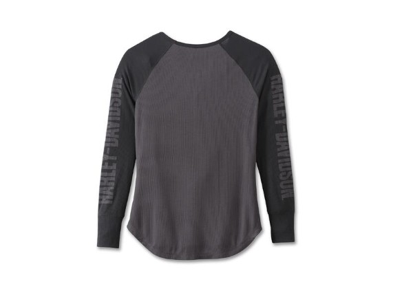 97454-23VW/000L, TOP-KNIT,DARK GREY COLORBLOCK