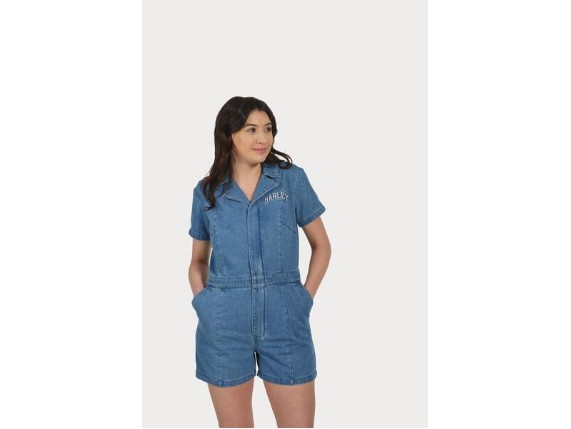 97543-23VW/000L, JUMPSUIT-DENIM,SHORTS,MEDIUM B