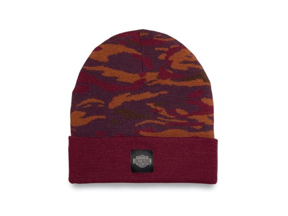 97690-23VM, Hat-Knit,red Camo