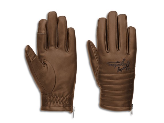 97702-23VW/000L, Gloves-Leather,brown