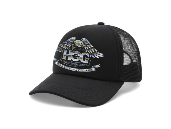 97800-25VX, CAP-TRUCKER,WOVEN,ELECTRIC EAG
