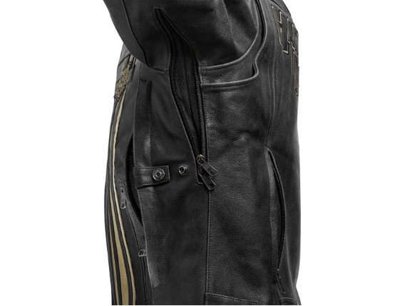 98005-21EM/000L, JACKET-TRIPLE VENT,LEATHER,BLA