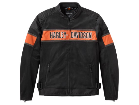 98300-26VM/000L, JACKET-TEXTILE,TRENTON,BLACK/O