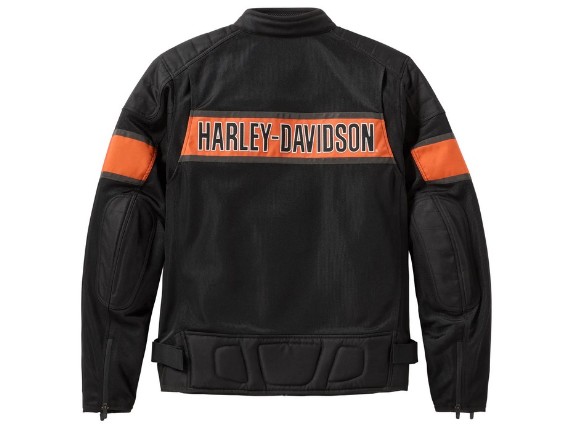 98300-26VM/000L, JACKET-TEXTILE,TRENTON,BLACK/O